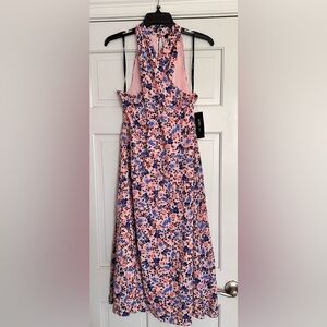 BCBG Paris Women's Halter Midi Dress - Size M (8/10) NWT